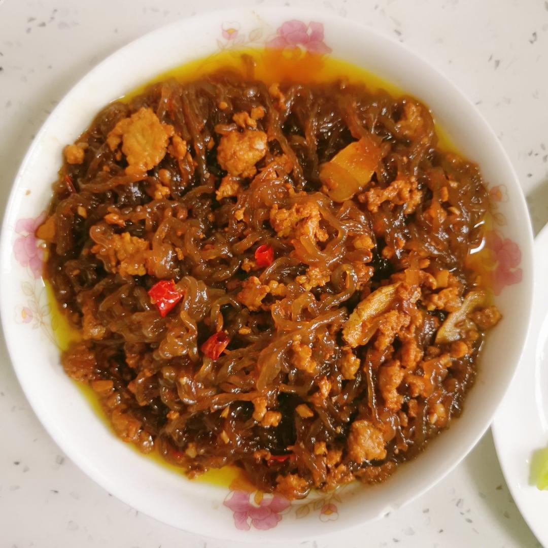 蚂蚁上树(肉末炒粉丝)超下饭‼️十分钟搞定