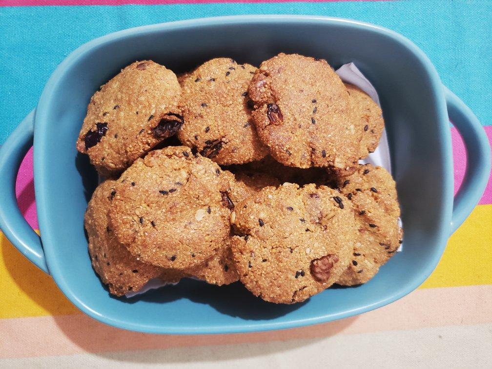 消耗玉米面的好方法，超级简单的玉米面桃酥