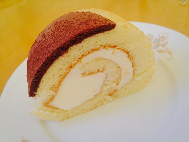 戚风蛋糕卷（家用30L烤箱自带烤盘之3蛋卷卷）