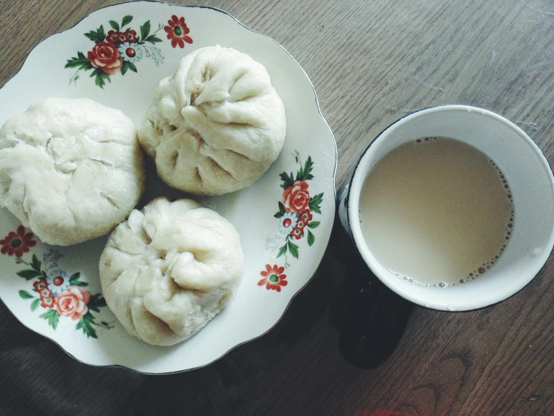 节省一半时间的大包子（另付翠绿菜包子，肉包子，腹黑包子食谱）