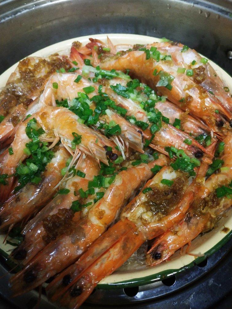 蒜蓉粉丝蒸虾