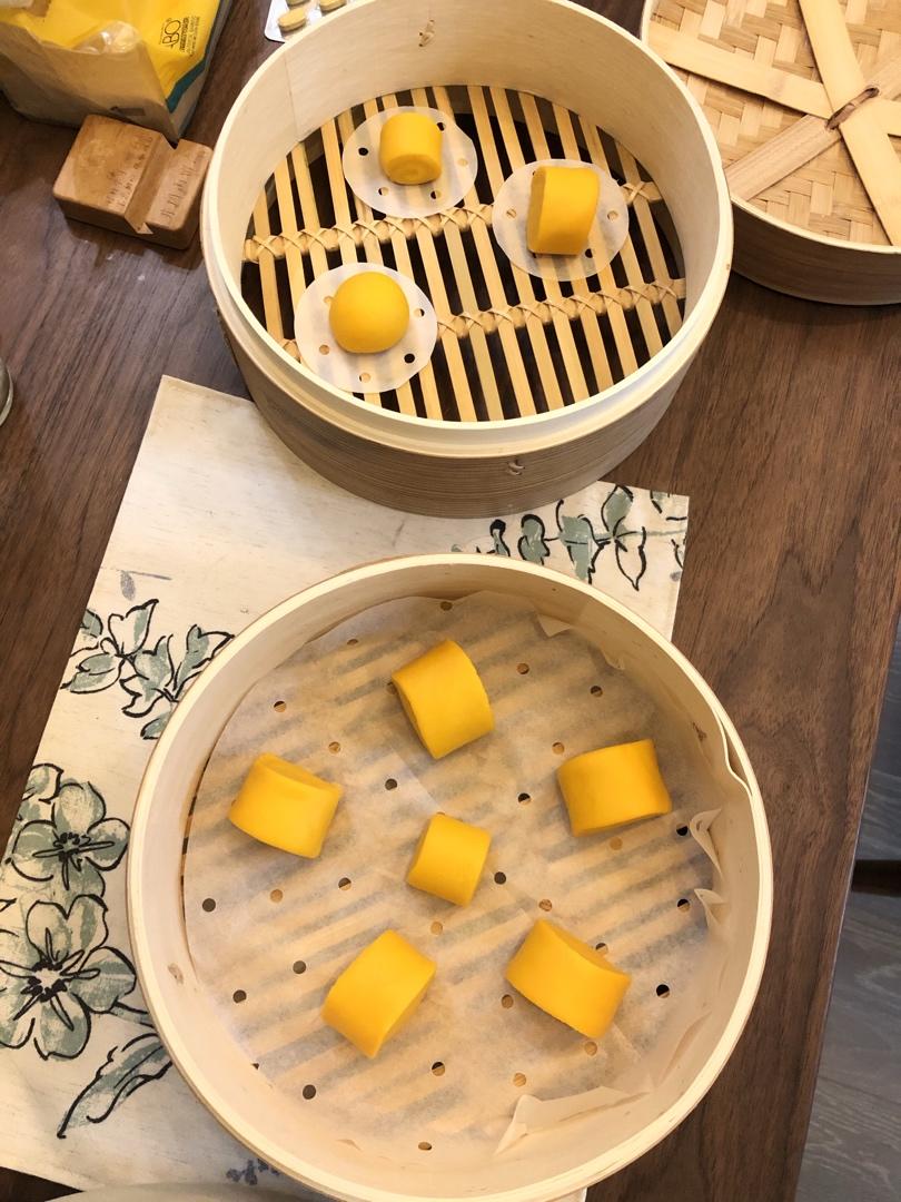 胡萝卜汁花卷馒头
