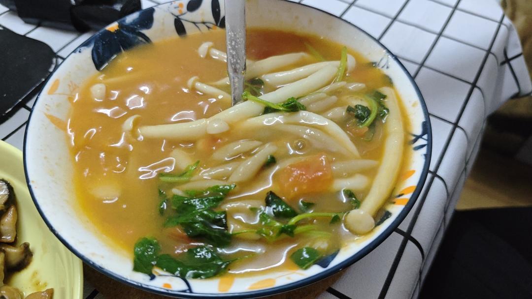 堪比西贝村的番茄莜面鱼鱼