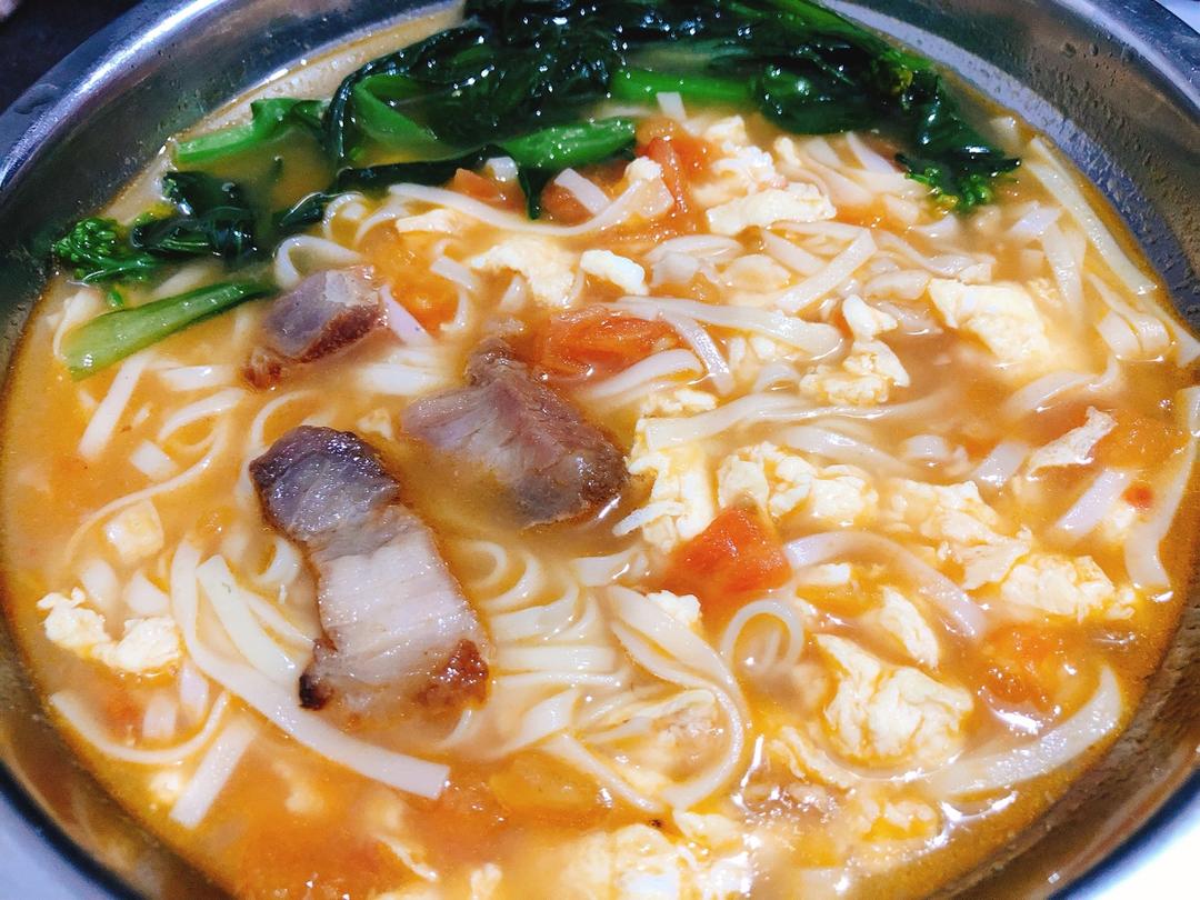 超级入味好吃的番茄鸡蛋面