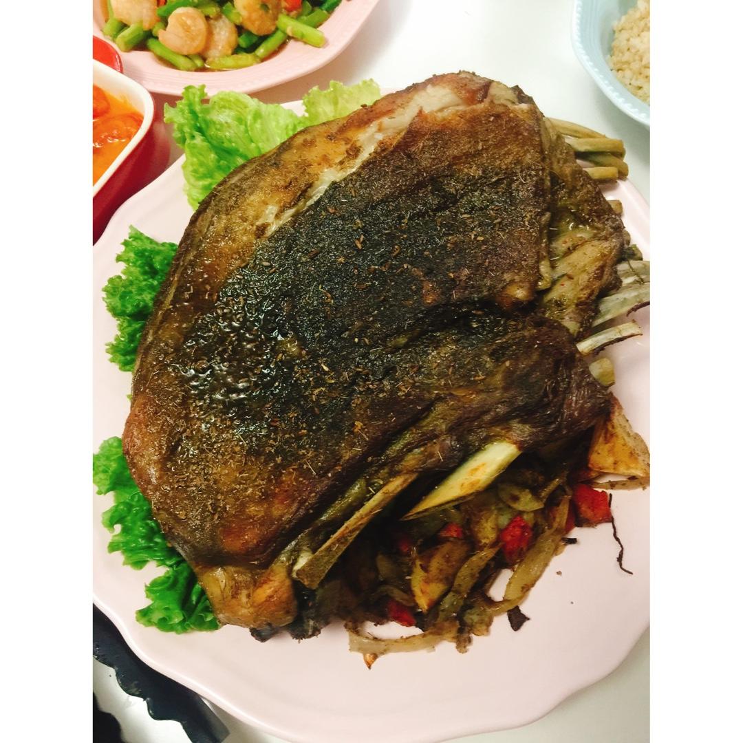 孜然烤羊排