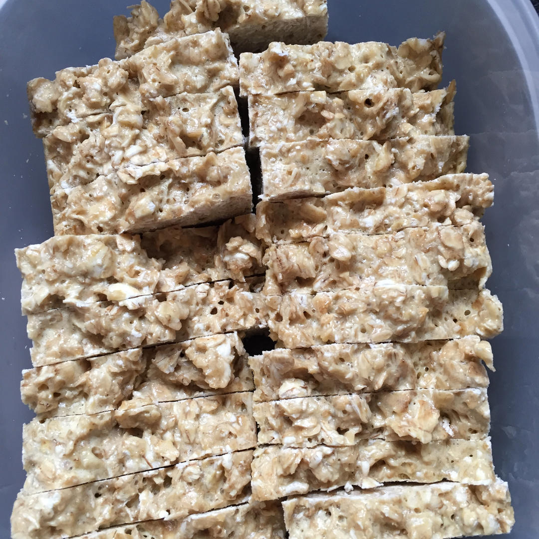 燕麦蛋白能量棒丨微波