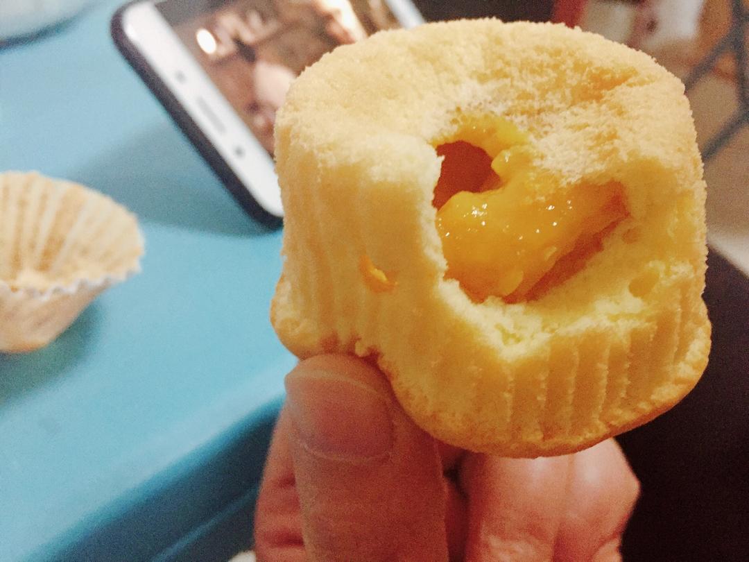 芒果流心杯蛋糕