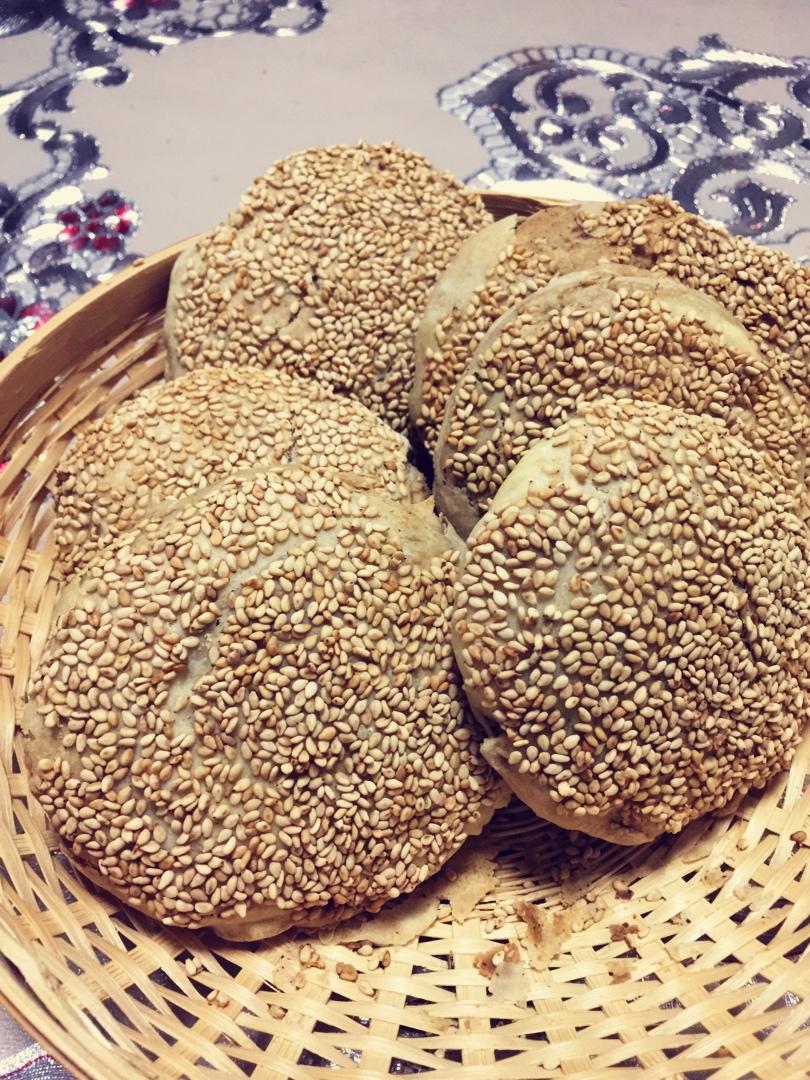 老北京五香麻酱烧饼