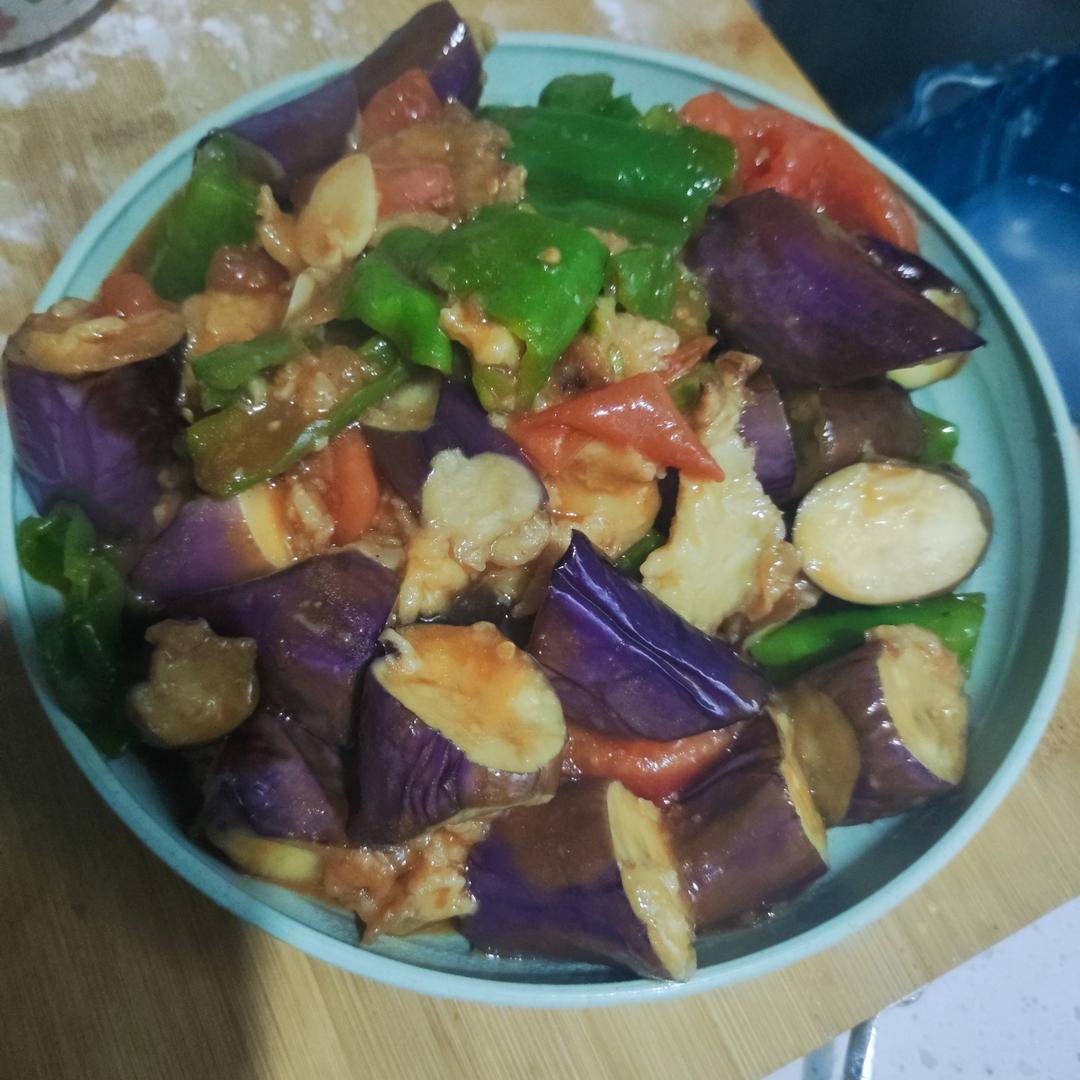比饭馆好吃的烧茄子