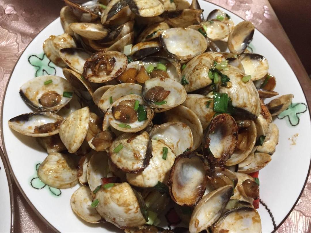 辣炒花蛤