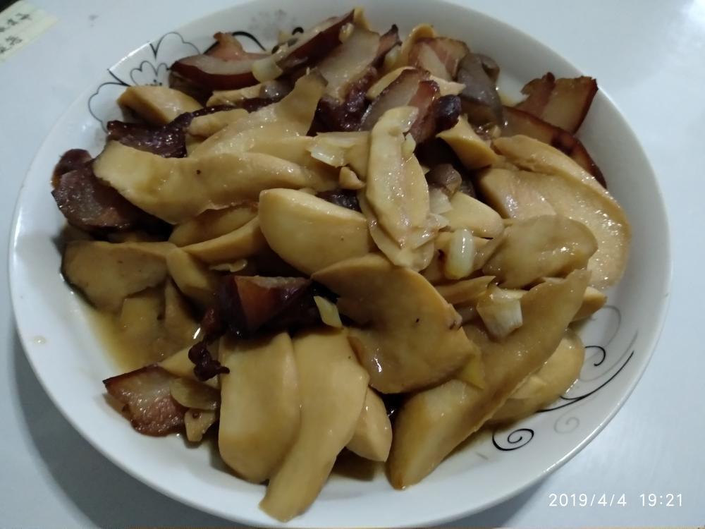 王氏家常菜—杏鲍菇炒肉片