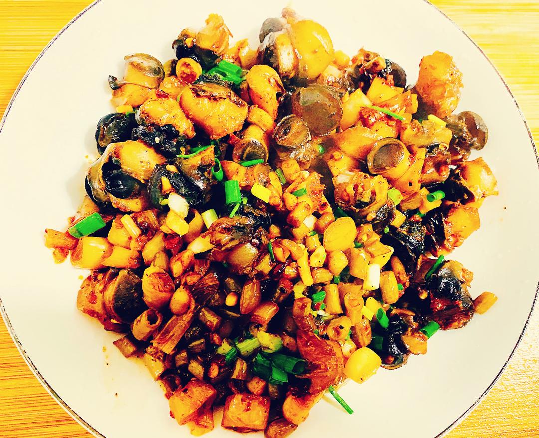 酸辣下饭的田螺肉