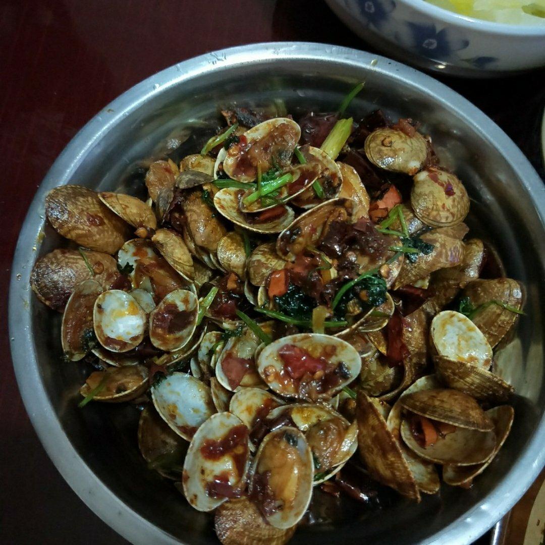 爆炒花甲（孕妇可吃）