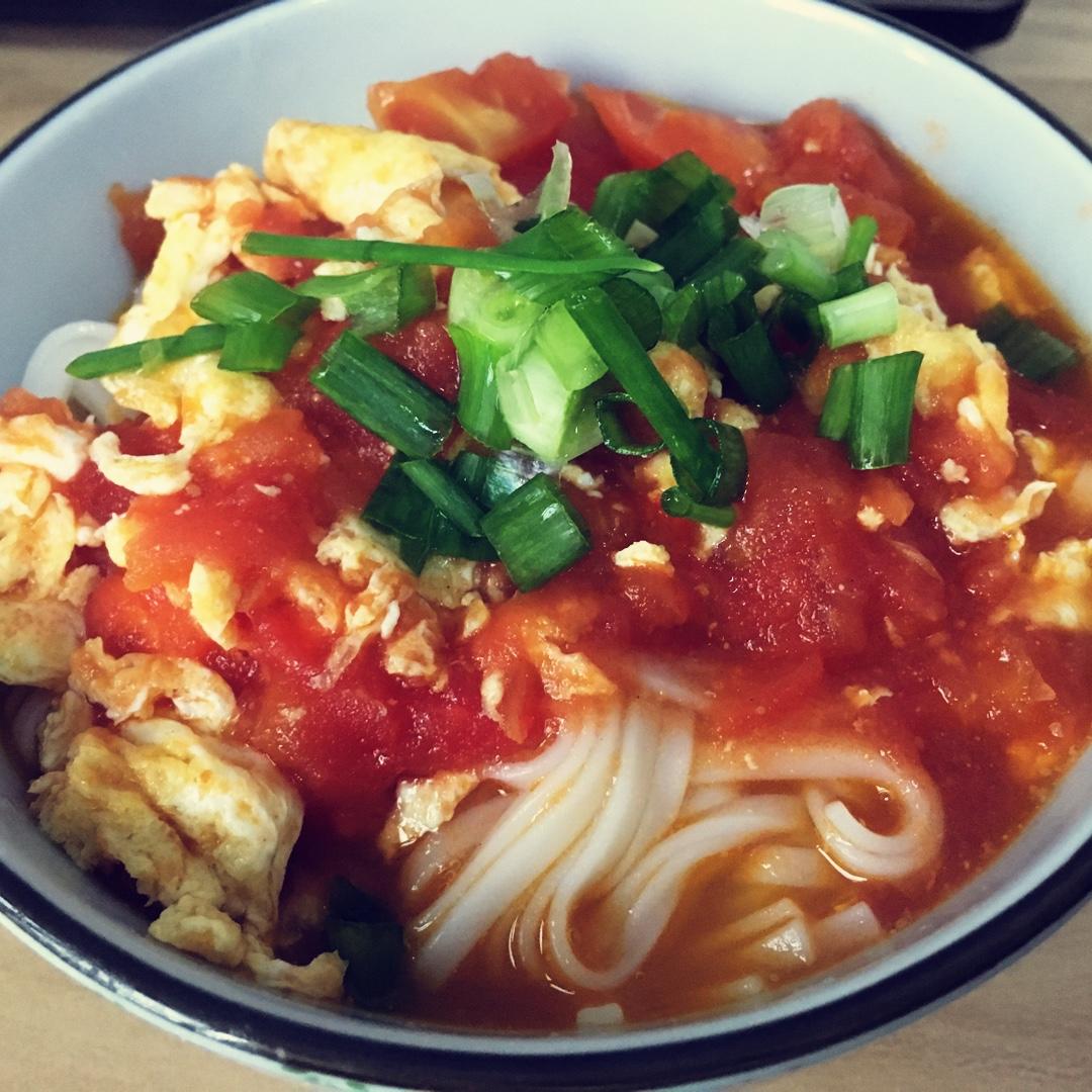 西红柿鸡蛋打卤面