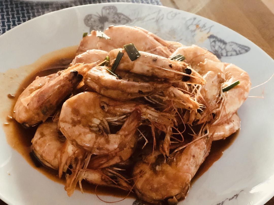 油焖大虾的做法