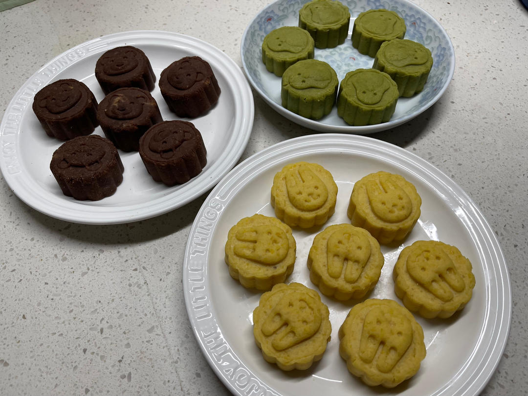 超简单零失败绿豆糕👩🏻‍🍳