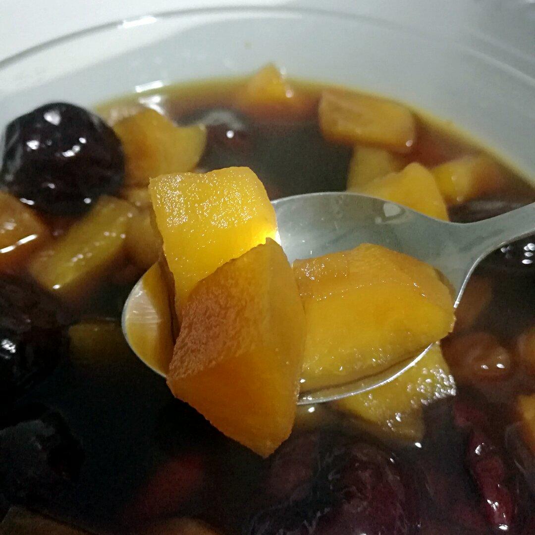 秋日苹果红枣糖水