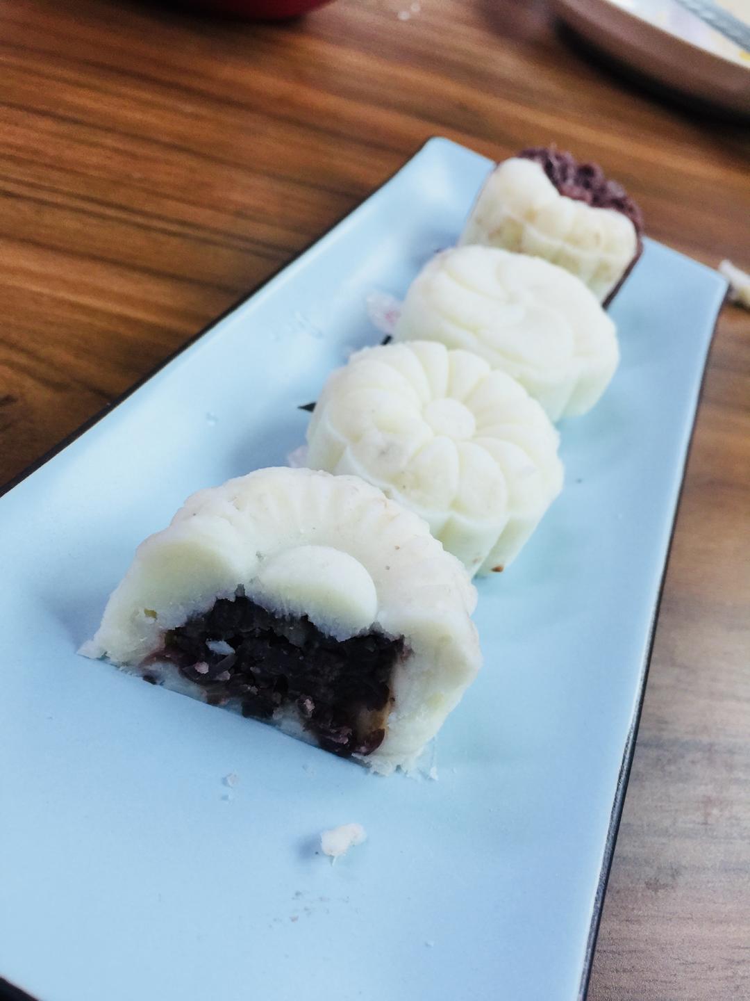 山药红豆糕的做法