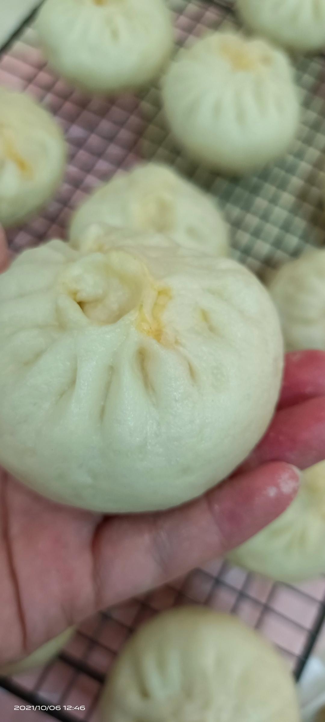 小时候的肉末粉丝包子