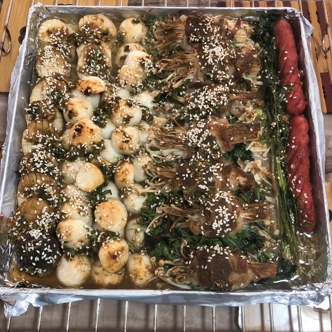 自制烤箱版烧烤，简单好吃过烧烤摊