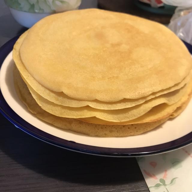 玉米面酸奶发面饼无油对健身狗友好