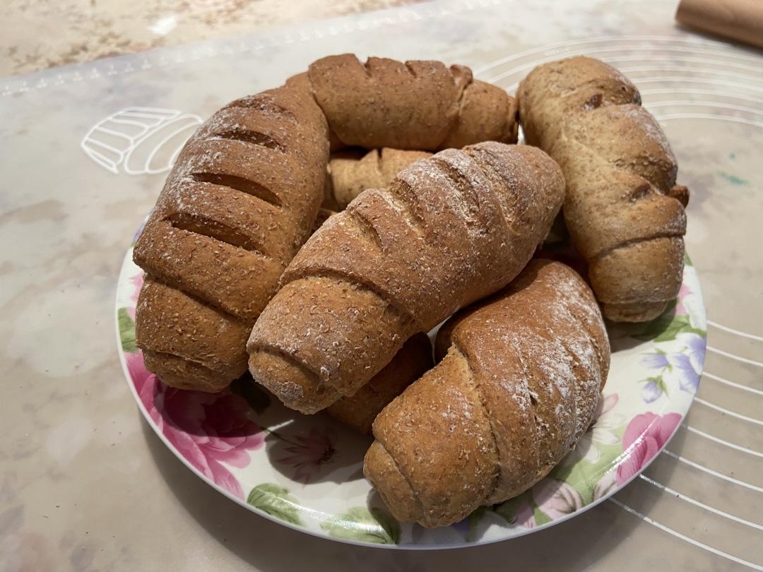 椰子油全麦欧包