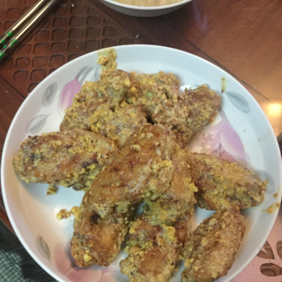 蛋黄鸡翅
