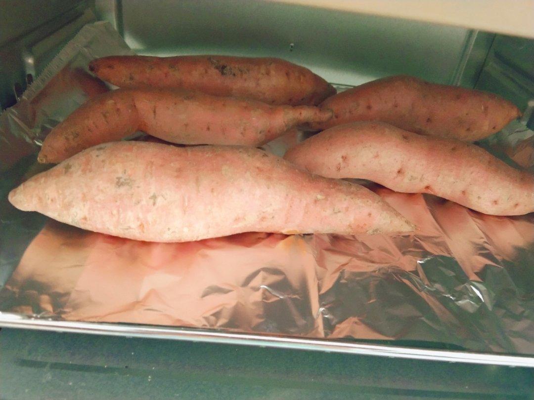 烤箱版烤地瓜秘籍