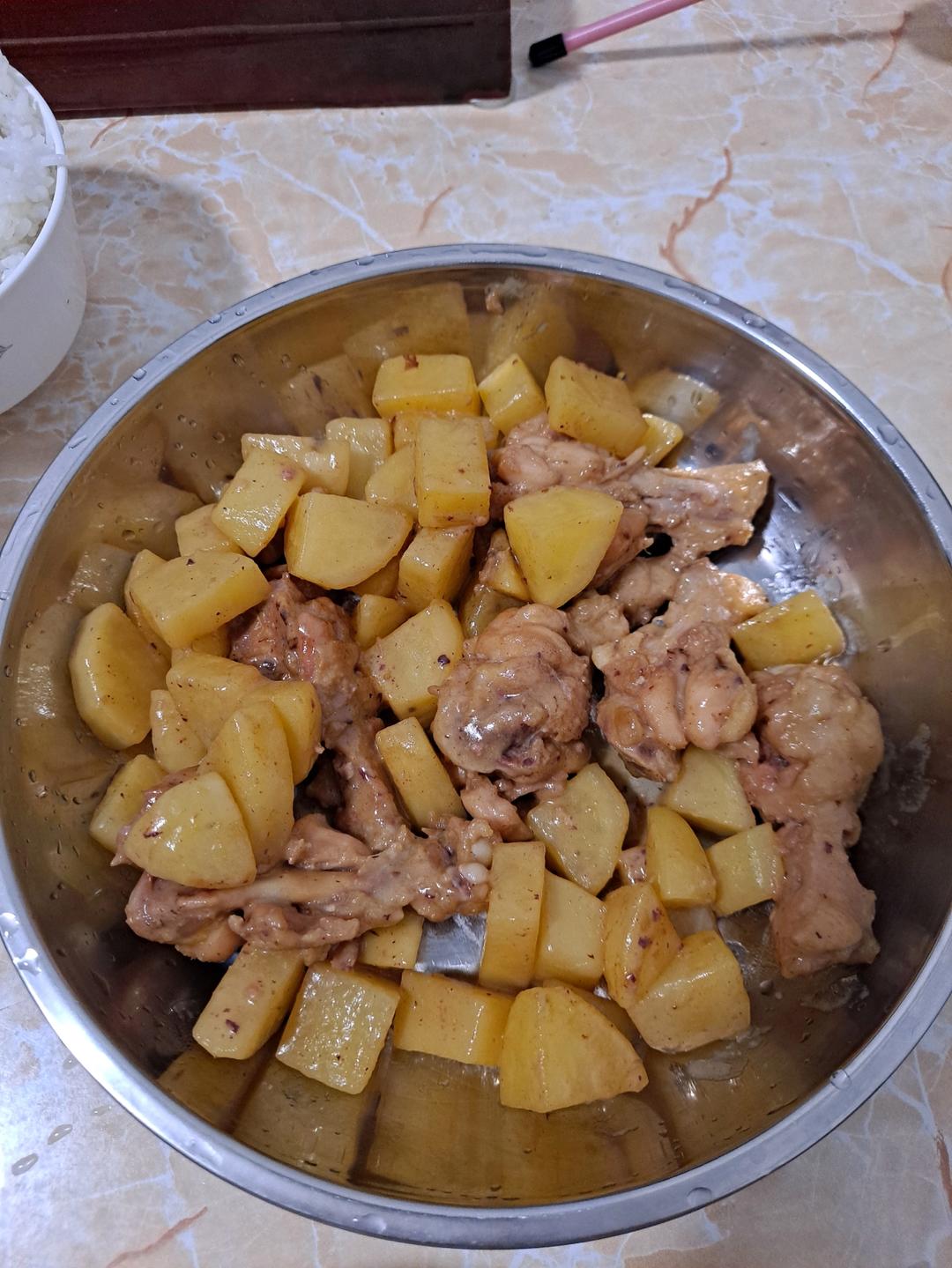 照烧土豆鸡翅根