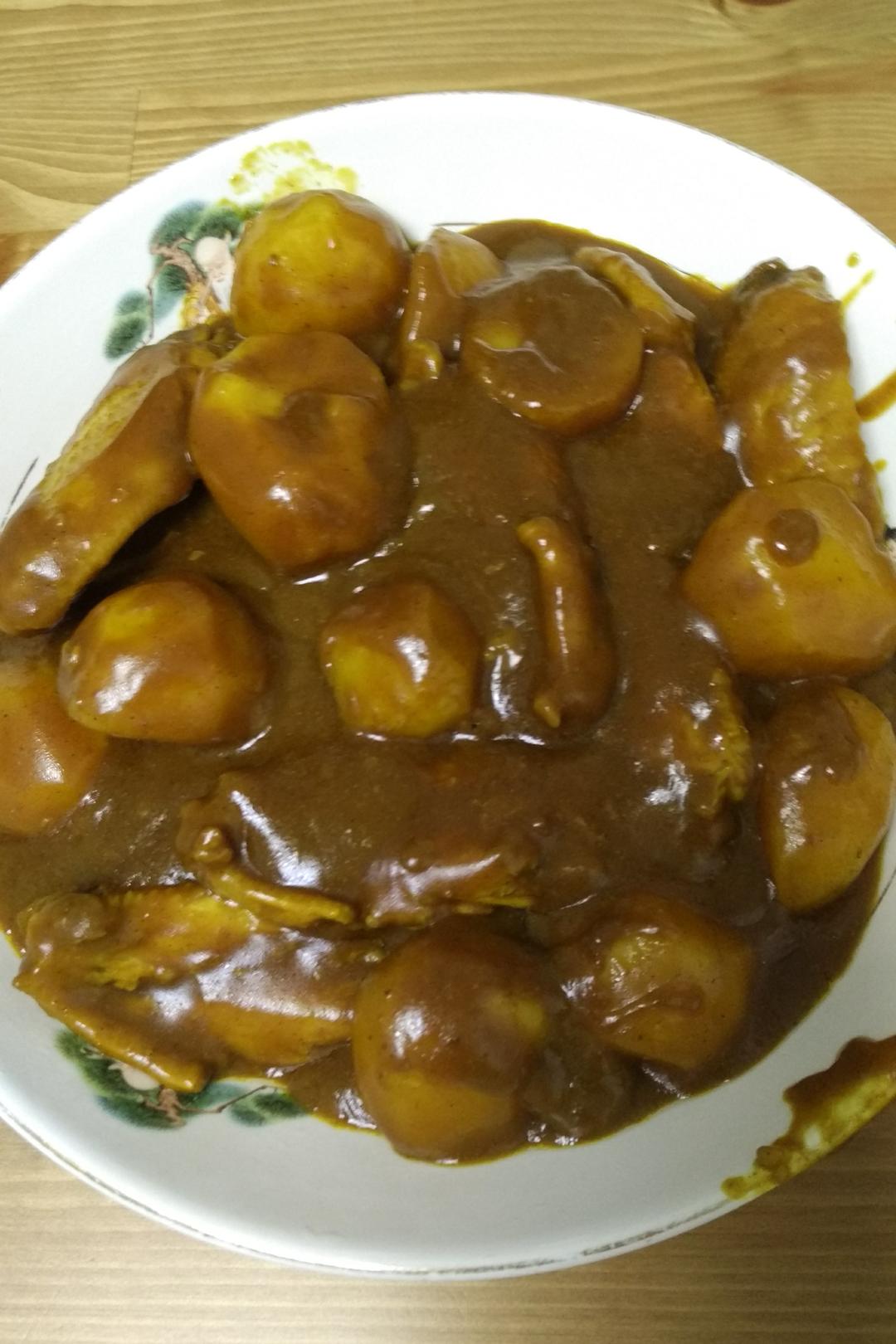 咖哩鸡翅