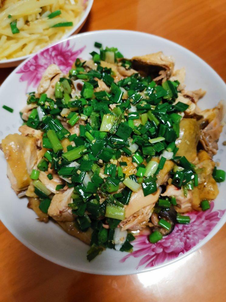 葱油鸡（详细版.吃了忘不了的美味）