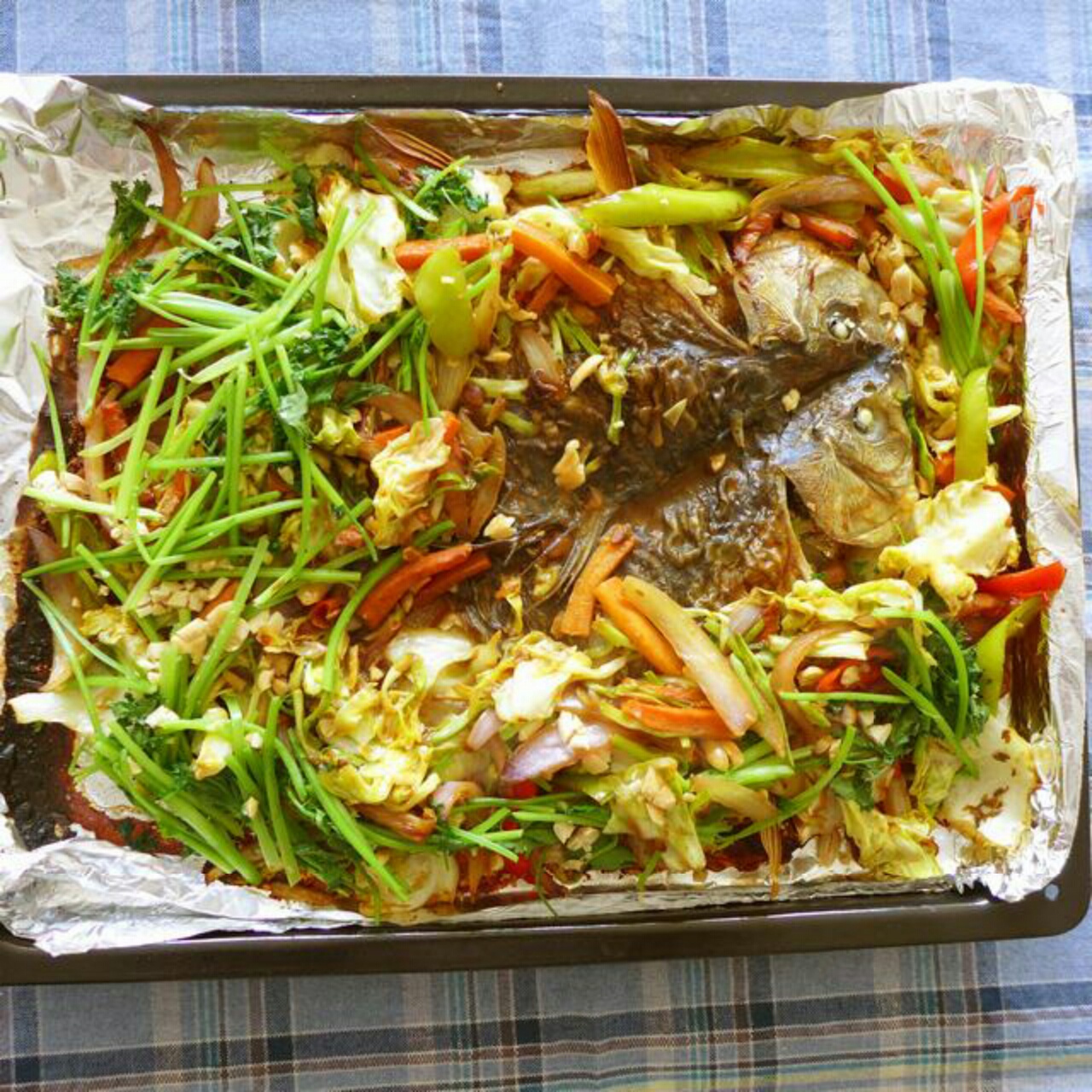 香辣烤鱼-烤箱版