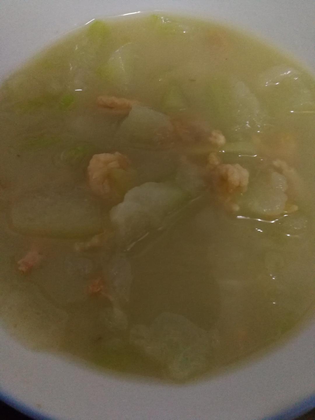 冬瓜海米汤