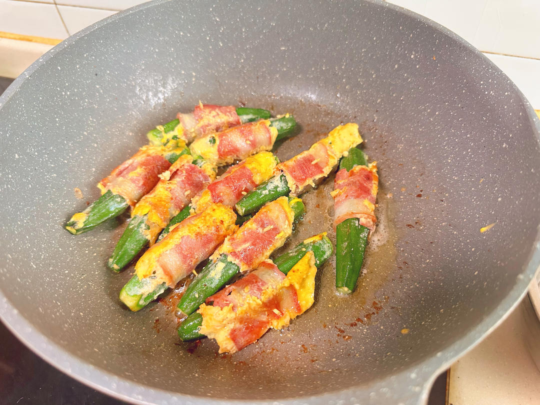 秋葵培根夏日限定
减脂轻食必备！