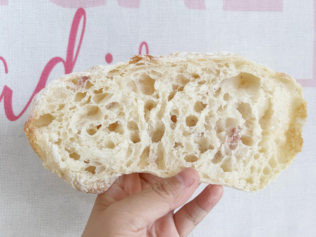 一份恰巴塔面包制作笔记
