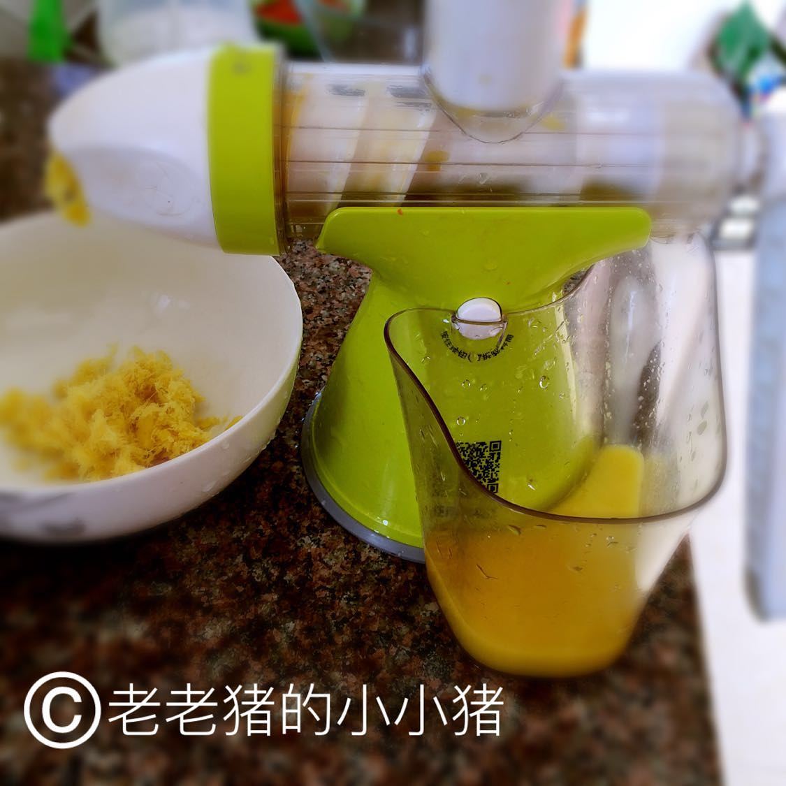 果语美食：姜汁撞奶的做法 步骤4