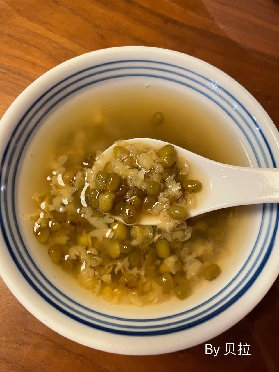 带沙绿豆汤的做法