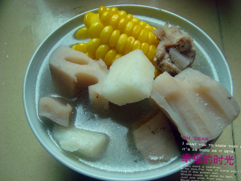 山药薏米排骨汤