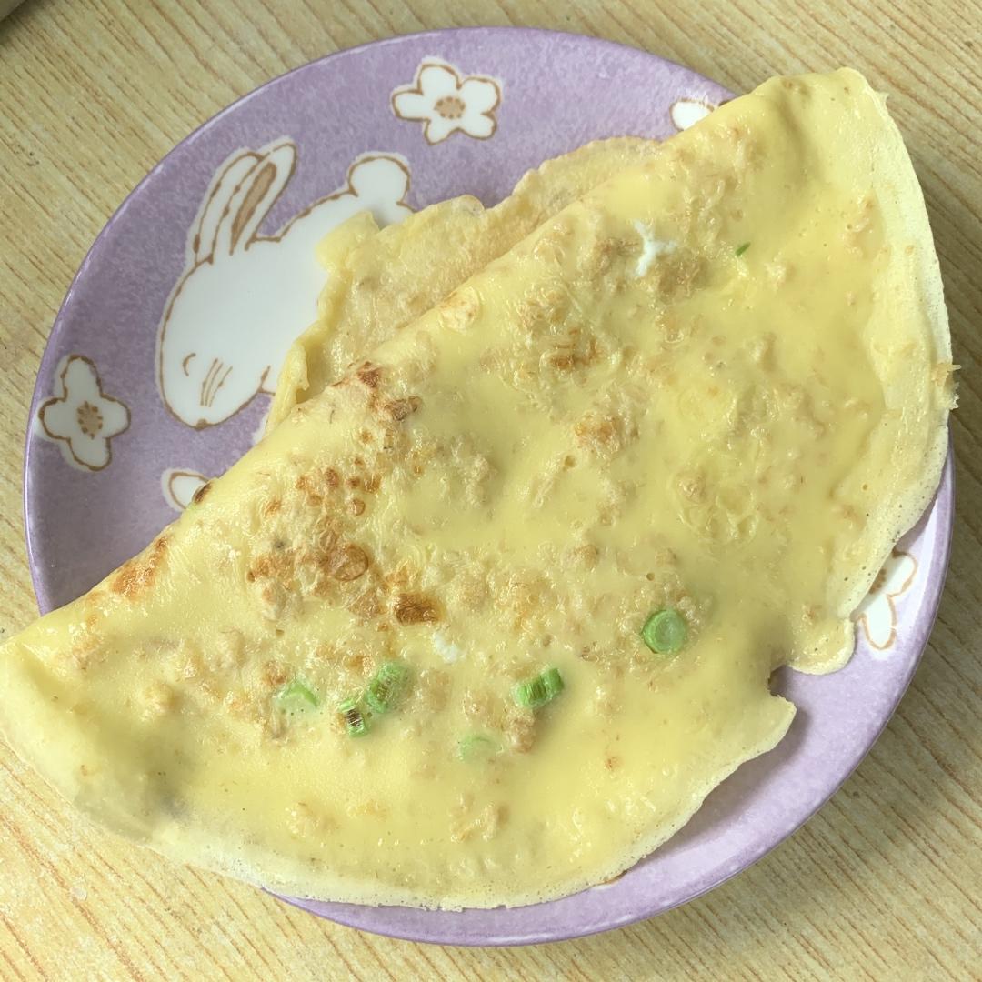 快手营养早餐，全家都爱吃🔥燕麦葱香蛋饼