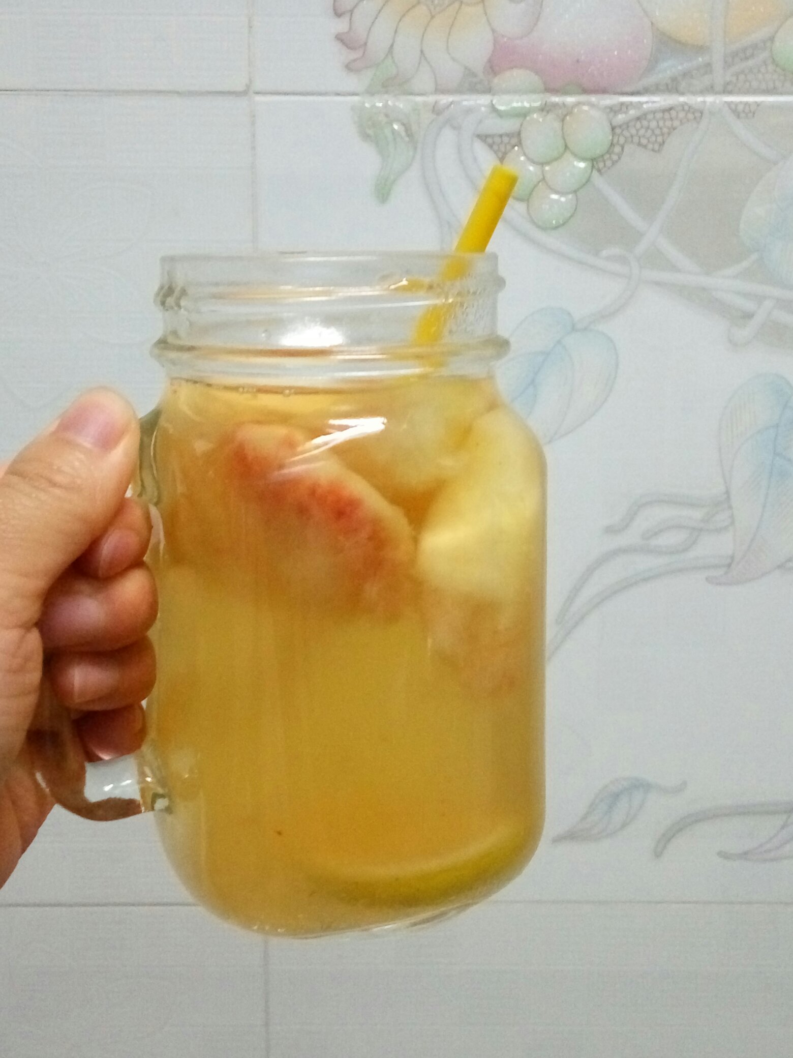 油桃冰茶 Fruit Ice Tea