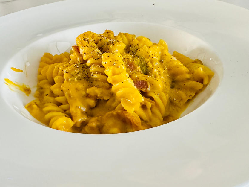 齿颊留香南瓜意大利面