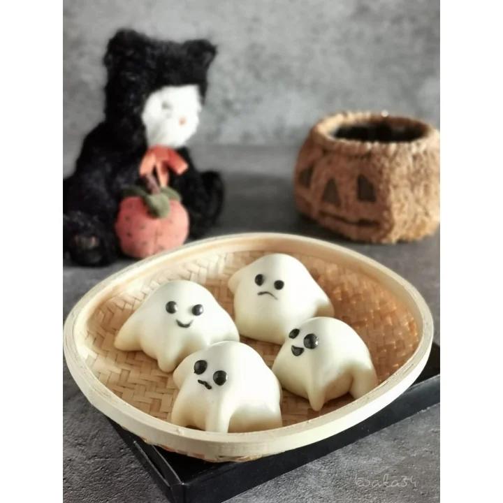 万圣节小鬼馒头