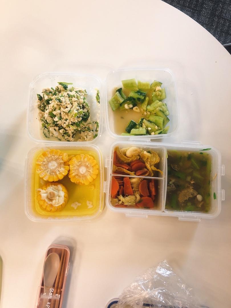 我的减脂餐打卡&爱心便当