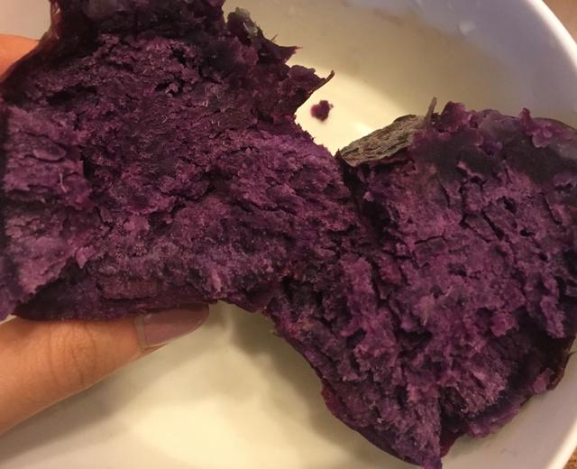 微波炉紫薯（超快手）的做法