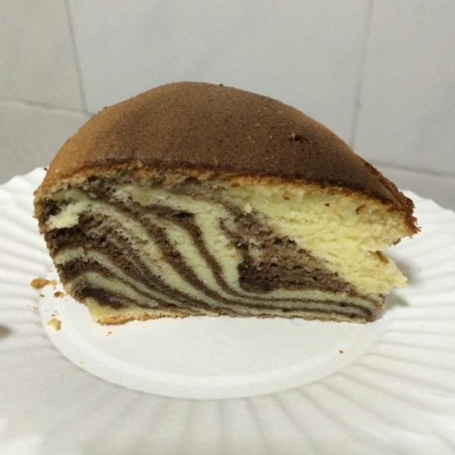 两蛋六寸斑纹戚风