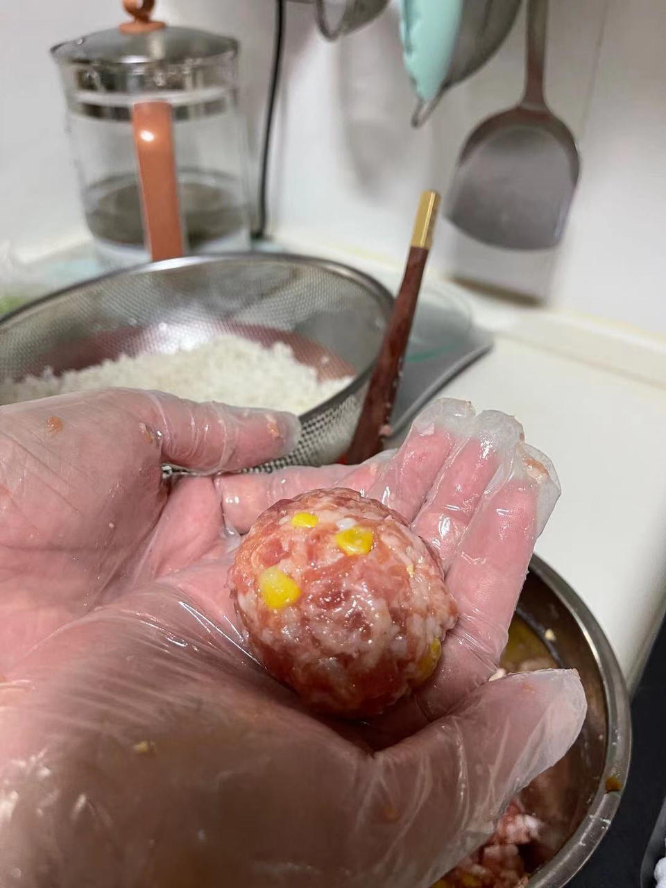 刺毛肉圆❗️糯米肉丸子❗️珍珠丸子❗️