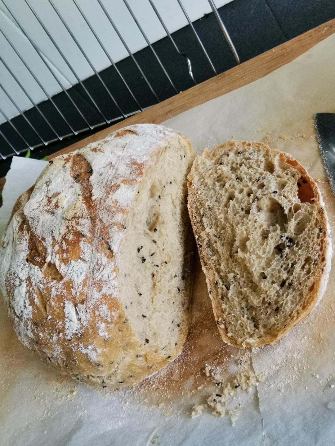 不可能减肥的欧包🥖（超简单！免揉！无油无糖）