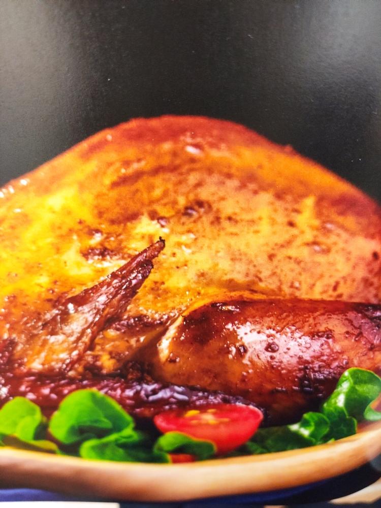 烤全鸡（自制腌料）的做法