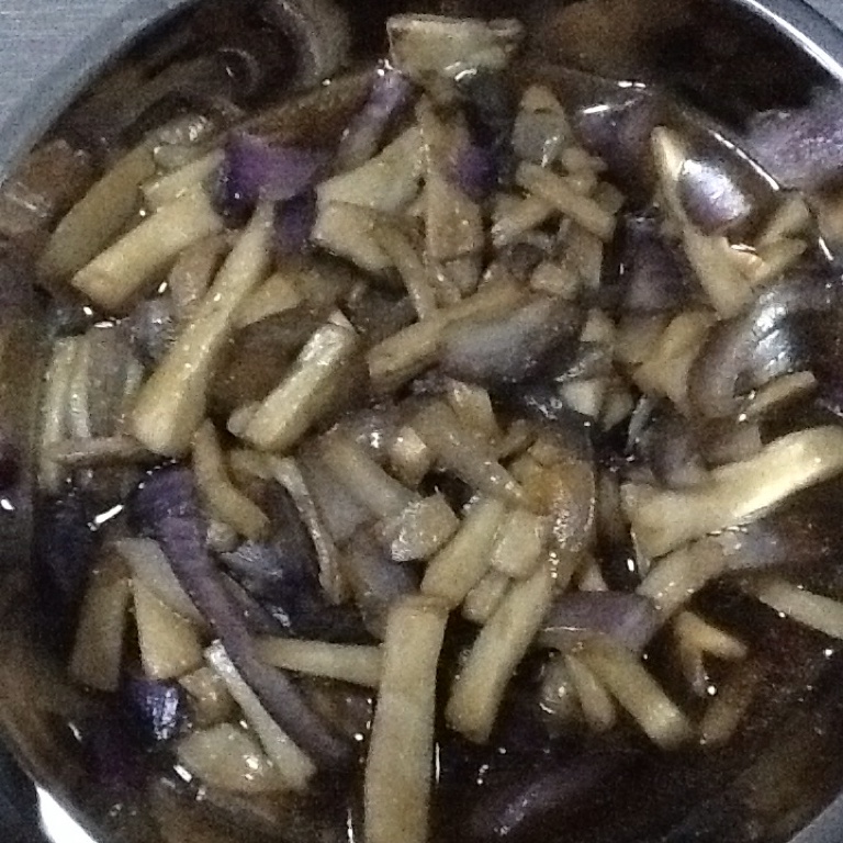 洋葱遇到杏鲍菇