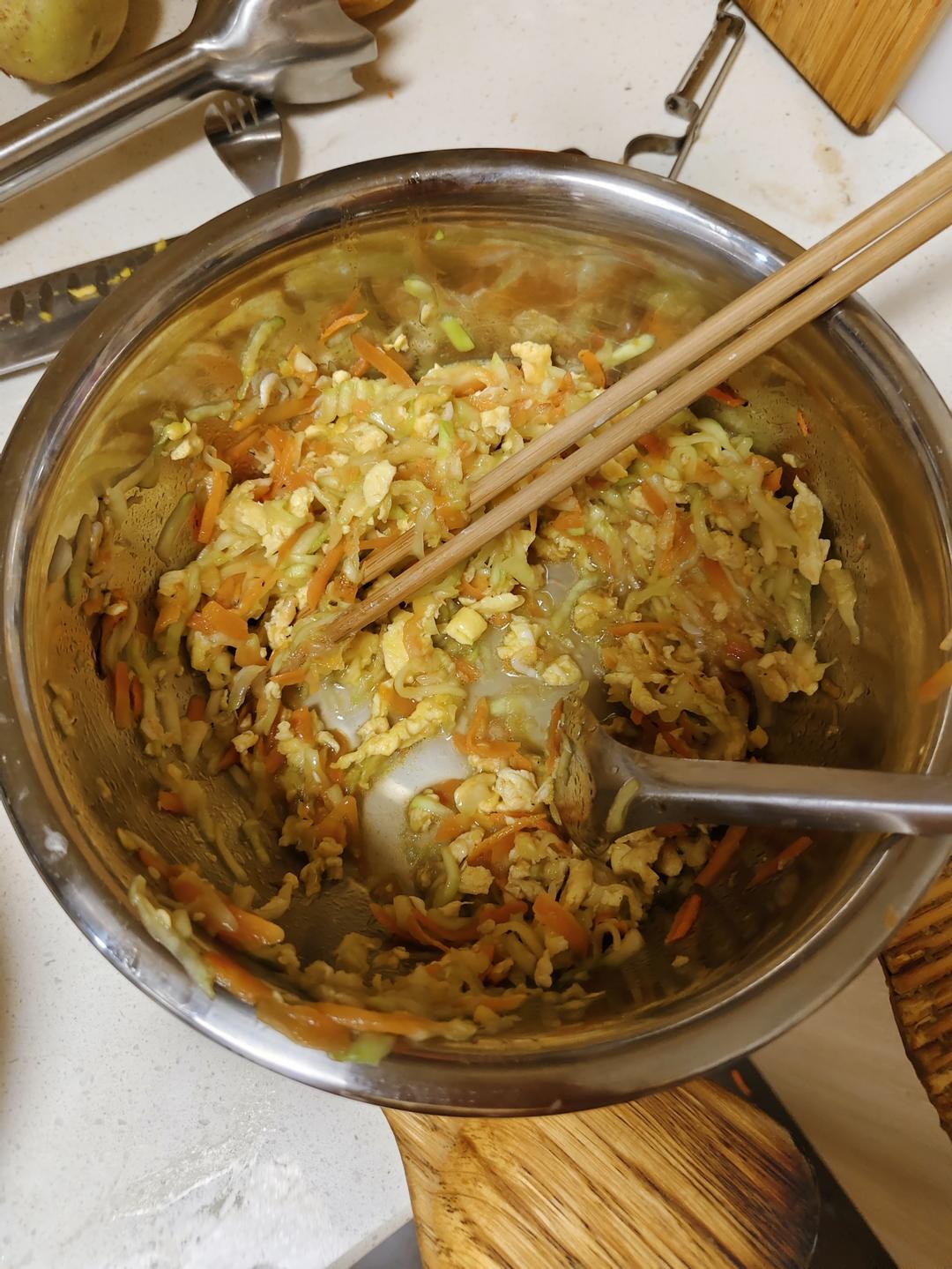 素饺子的极致美味 西葫芦鸡蛋饺子